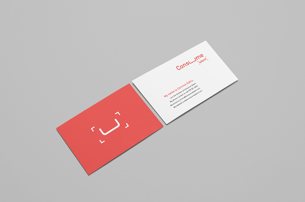 Consume Talent - Business Cards