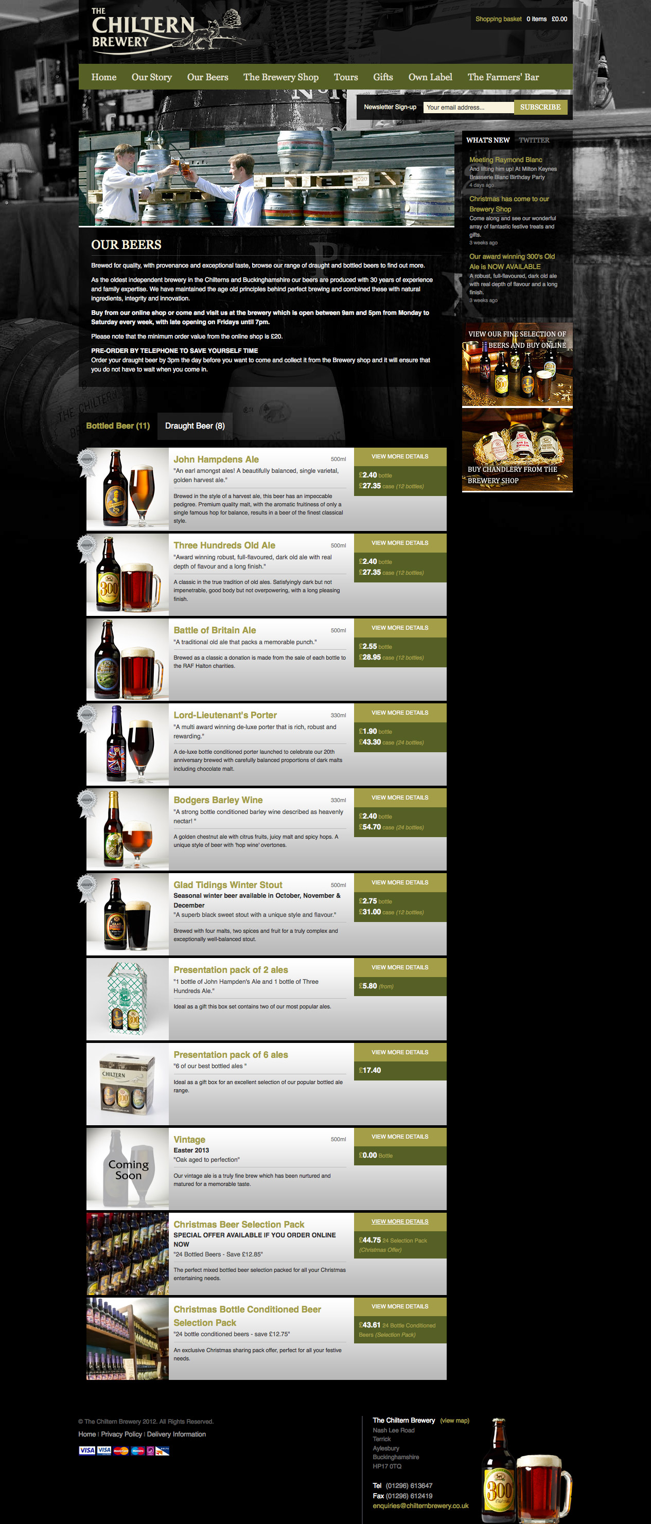 Chiltern Brewery Buy Online