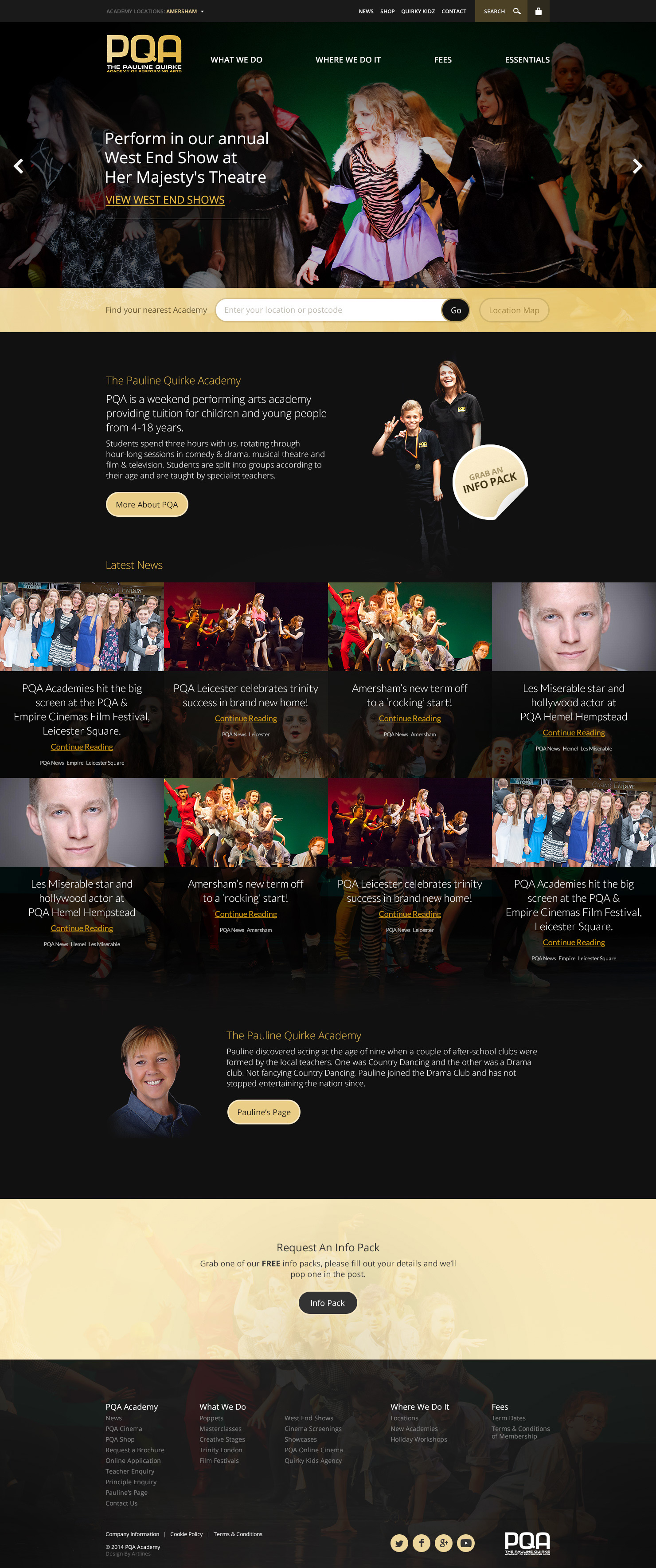 PQA Academy - Homepage