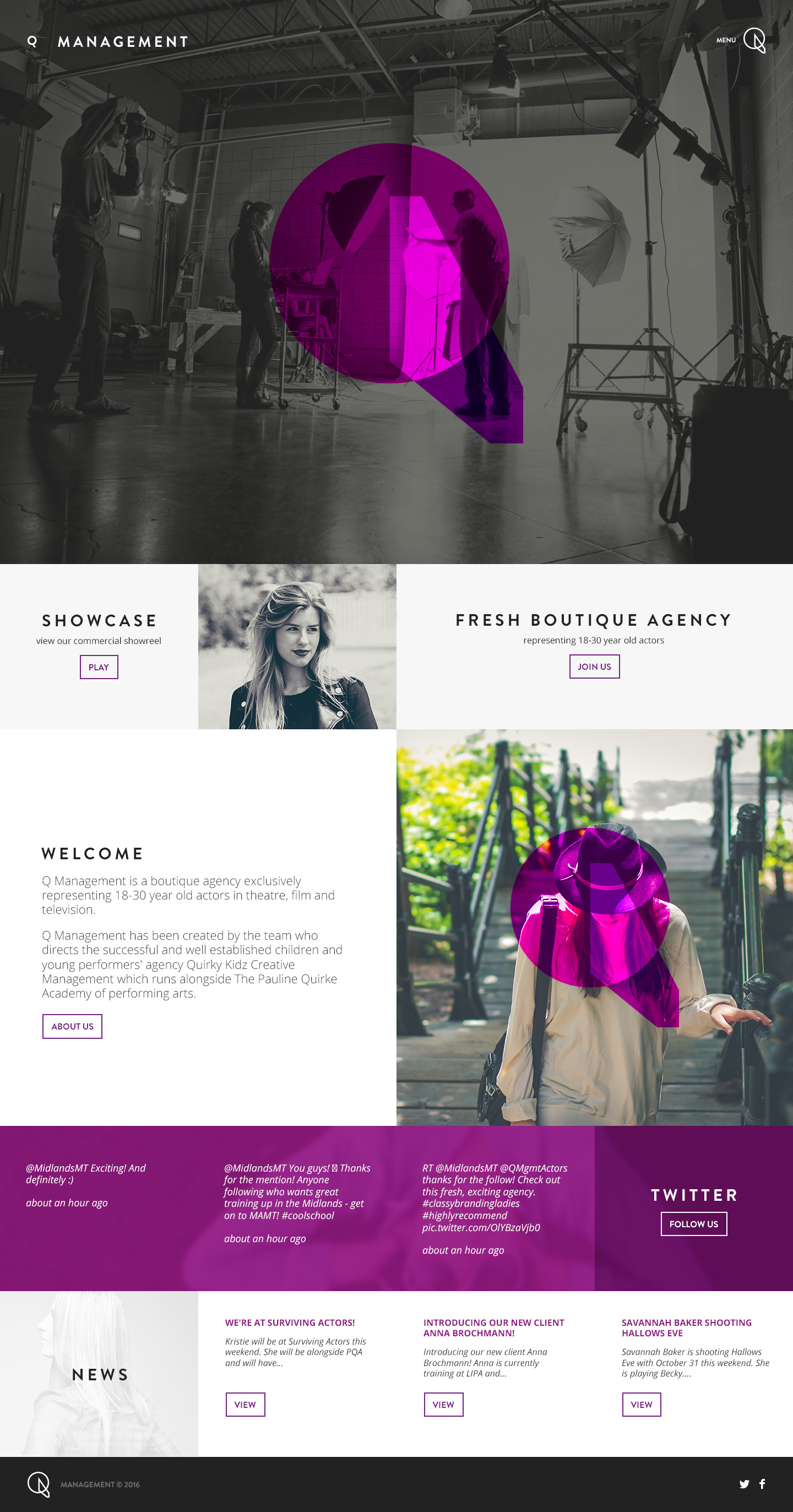 Q Management | Homepage